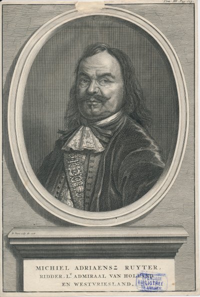 Michiel de Ruyter 1607-1676 Centro do Património Rozet 300 191 d 2 A-51 de Bernard Picart
