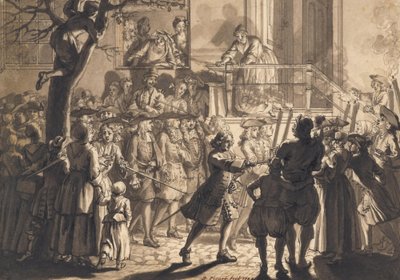 Procissão dos esposos da Lei de Bernard Picart