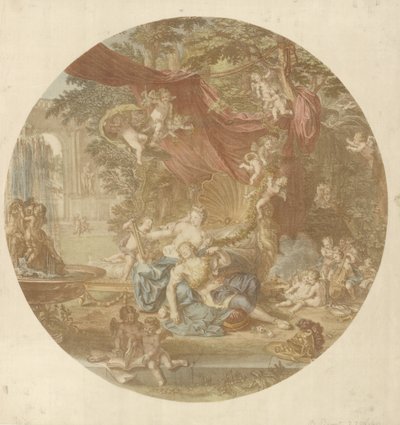 Rinaldo na Armida de Bernard Picart