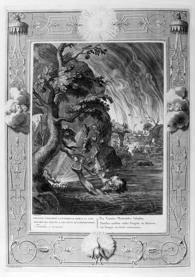 Tormento de tântalo, 1733 de Bernard Picart