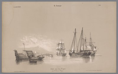 Navios à vela no porto
Representações da vida rural (título da série)
La Campagne. Études varieés aux deux Crayons (título da série sobre o objecto) de Bernard Romain Julien