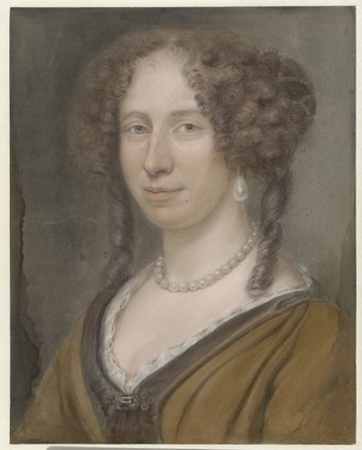 Retrato de senhora desconhecida de Bernard Vaillant