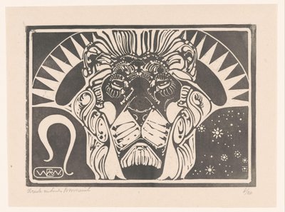 Cabeça de leão
Leo (título original) de Bernard Willem Wierink (signed by artist)
