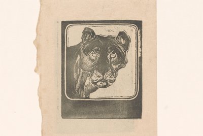 Cabeça de uma leoa de Bernard Willem Wierink