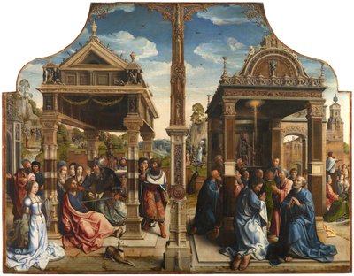 Retábulo dos Santos Thomas e Matthias, ca 1510-1520 de Bernard van Orley