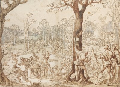 Compartilhando o jogo, 1525-1535 de Bernard van Orley
