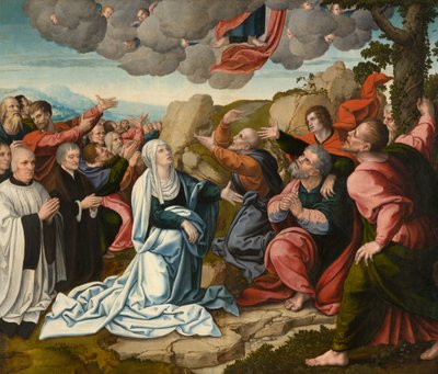 A Ascensão, por volta de 1530 (óleo no painel) de Bernard van Orley
