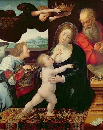 A Sagrada Família, 1522 de Bernard van Orley