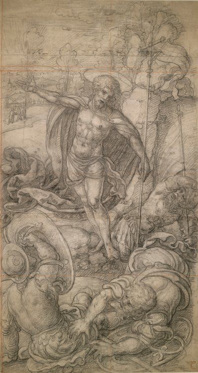 A Ressurreição de Cristo de Bernard van Orley