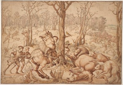 A caça ao javali de Bernard van Orley