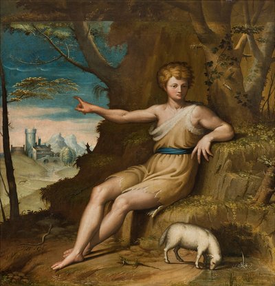 Capela de Nossa Senhora do Povo, segundo vão sul, Bernardino Campi, San Giovanni nel Deserto 1569 de Bernardino Campi