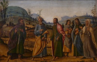 Francês: Saint Clément reencontra a sua família de Bernardino Fungai