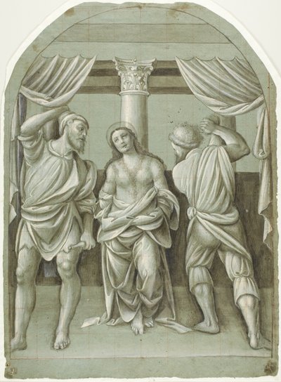 Flagelação de Santa Catarina de Bernardino Lanino