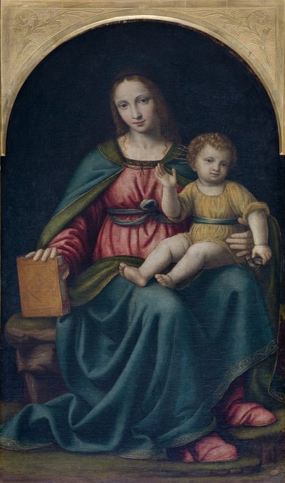 Madonna e criança de Bernardino Luini
