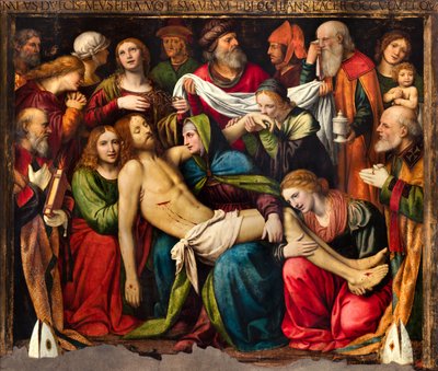 Milão, Igreja de San Giorgio al Palazzo, Bernardino Luini, Entombamento de Bernardino Luini