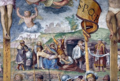 Paixão de Cristo (detalhe) de Bernardino Luini
