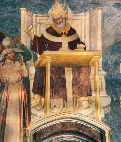 Santo Ambrósio, de Bernardino Luini (ca. 1480-1532) de Bernardino Luini