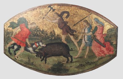 Caça ao Javali de Cálidon, ca. 1509. de Bernardino Pinturicchio