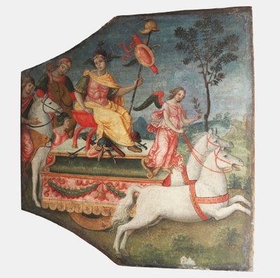 Triunfo de um Guerreiro, c. 1509. de Bernardino Pinturicchio