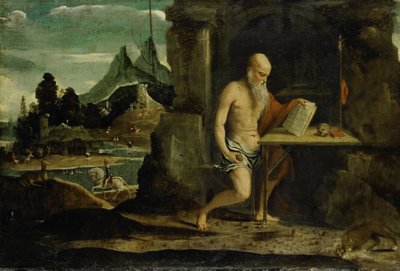 São Jerónimo de Bernardino da Brescia (attributed to)