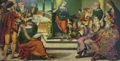 Cristo entre os médicos de Bernardino di Mariotto