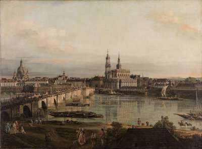 Vista de Dresden de Bernardo Bellotto