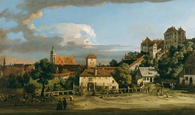 Pirna: O Obertor do Sul, meados da década de 1750. de Bernardo Bellotto