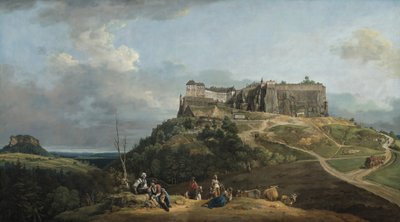 A Fortaleza de Königstein de Bernardo Bellotto