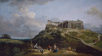 A Fortaleza de Königstein de Bernardo Bellotto