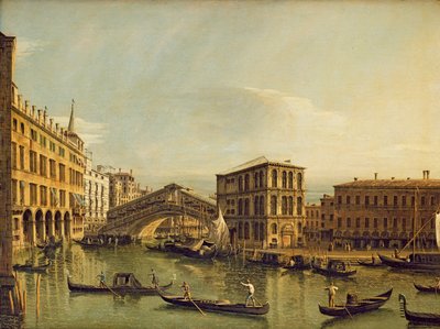 O Grande Canal, Veneza de Bernardo Bellotto