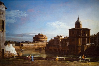 Duas visões de Roma de Bernardo Bellotto