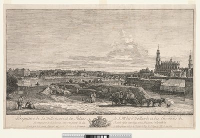 Vista de Dresden de Bernardo Bellotto
