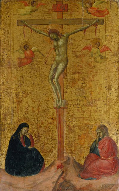 A Crucificação, ca. 1325-30. de Bernardo Daddi