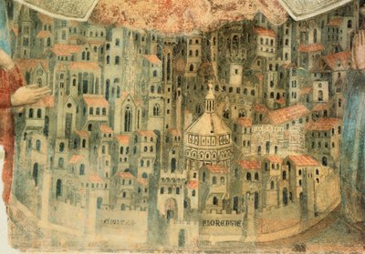 Vista de Florença, detalhe de 