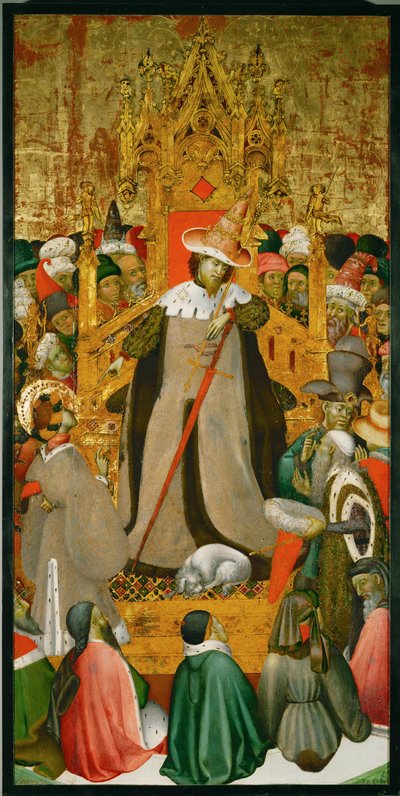 Quatro cenas do martírio de São Jorge ... de Bernardo Martorell