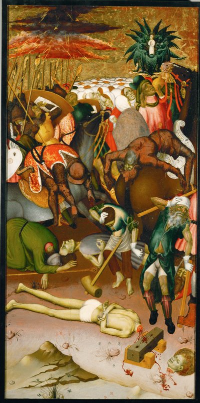 Quatro cenas do martírio de São Jorge ... de Bernardo Martorell
