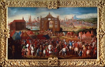 Festas Triunfantes (óleo sobre tela) de Bernardo Polo