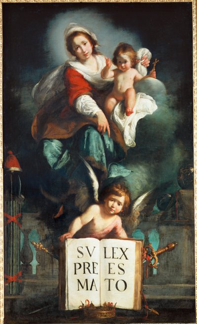 La Madone de la Justice - A Madona da Justiça ... de Bernardo Strozzi