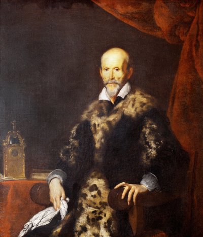 Retrato de um nobre genovês, 1615. de Bernardo Strozzi