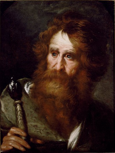 São Paulo Pintura de Bernardo Strozzi (1581-1644) Genes Galleria di Palazzo Rosso de Bernardo Strozzi