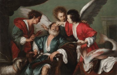 A cura de Tobit, c. 1625 de Bernardo Strozzi