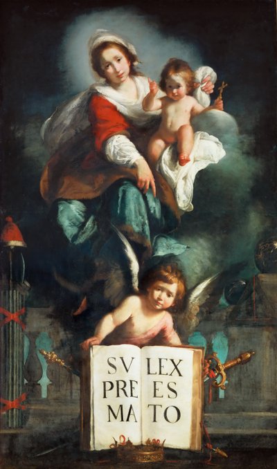 A Madona da Justiça de Bernardo Strozzi