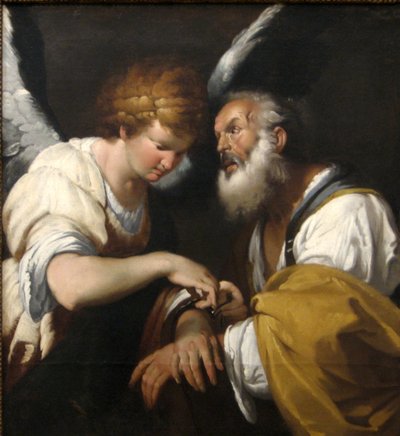 A libertação de São Pedro de Bernardo Strozzi