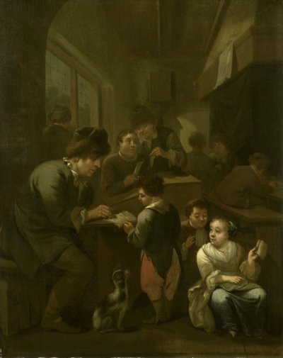 O diretor da escola de Bernardus van Schijndel
