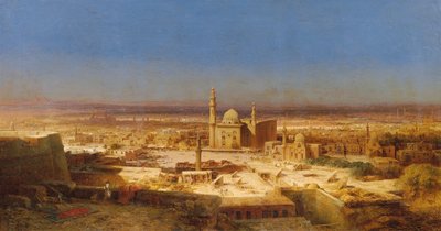 Vista do Cairo de Bernhard Fiedler