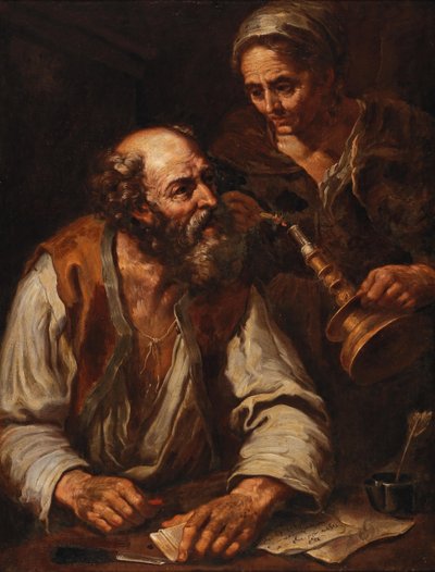 Selar uma carta (Alegoria do fogo) de Bernhard Keil