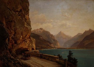 Um lago italiano de Bernhard Muhlig