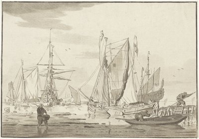 Descarga de navios atracados de Bernhard Schreuder