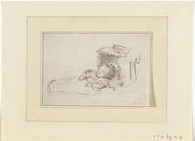 Criança a dormir de Bernhard Schreuder