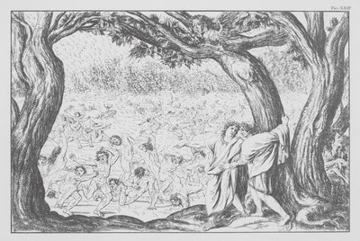 A Divina Comédia de Dante, Inferno (Inferno), Placa XXIII (litografia) de Bernhard Schuler
